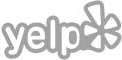 Yelp logo showcasing customer reviews for pest control services.